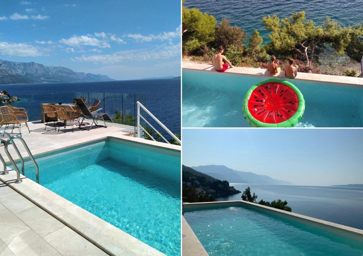 Beachfront Holiday Home - Private Heated Pool Mimice Zewnętrze zdjęcie